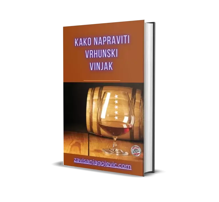 Korica e-knjige „Kako napraviti vrhunski vinjak“